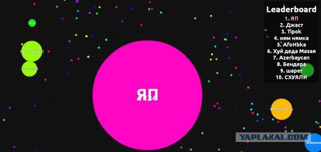 Симулятор жизни: agar.io