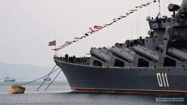 Ракетный крейсер «Варяг» прибыл в южнокорейский порт Пусан