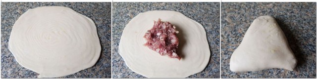 Узбекская кухня. Самса слоеная