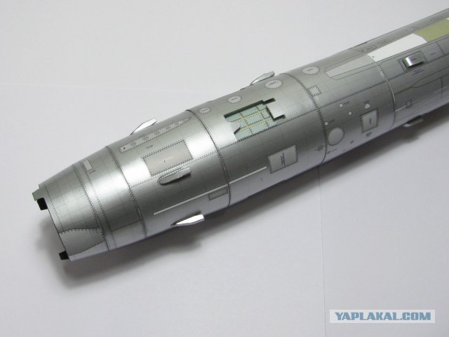 Су - 11. Модель самолета из бумаги