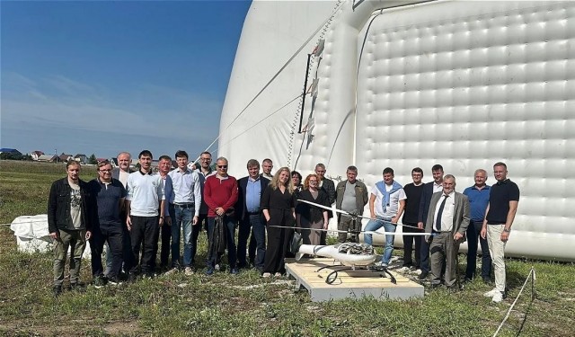 В России испытали прототип нового грузового беспилотного электровертолета