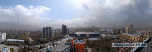 Сильное задымление в Перми после атаки украинских беспилотников