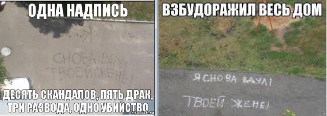 Подозрения подтвердились - у жены завелся любовник