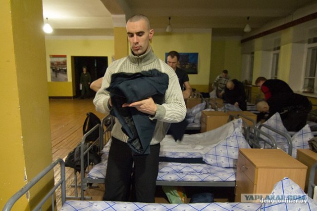 Один день призывника в белорусской армии.
