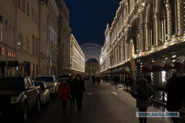 Ночные и вечерние фотографии Москвы