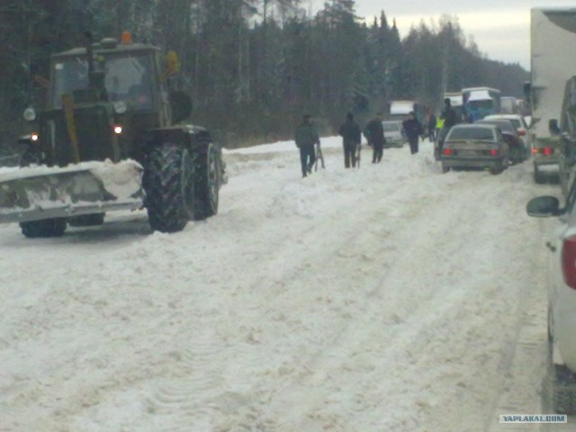Заторы на трассе М10