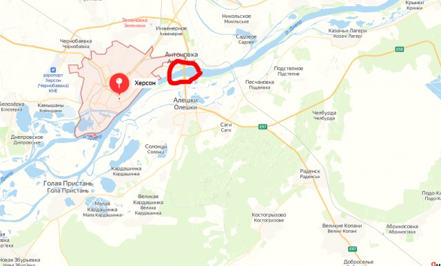 Уничтожение моста в Херсоне не повлияет на возможность переправы и проведение спецоперации
