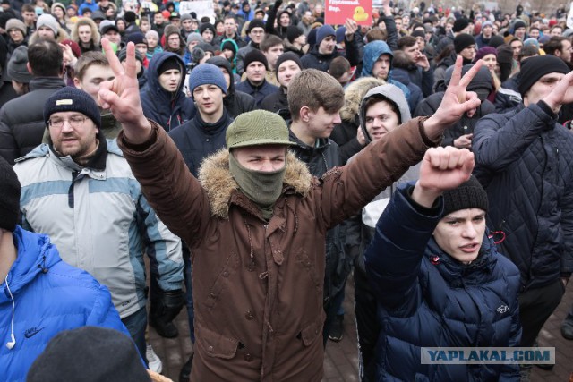 Задержания происходят на антикоррупционных акциях «Он нам не Димон»