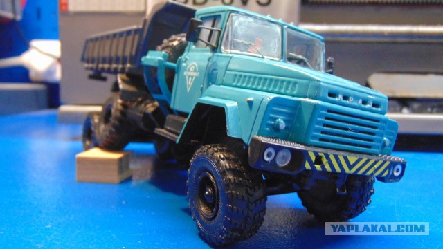 Обзор микро RC модели КрАЗ-260 6х6 с полным приводом