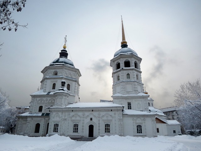 Иркутск с высоты птичьего полета