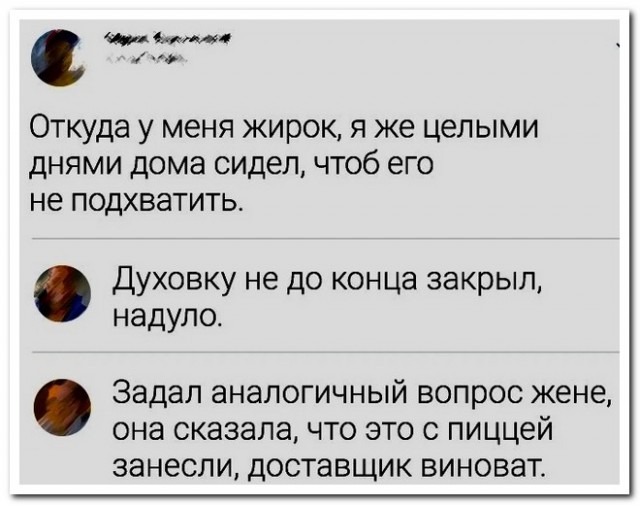 Забавные комментарии из социальных сетей (20.11.23)