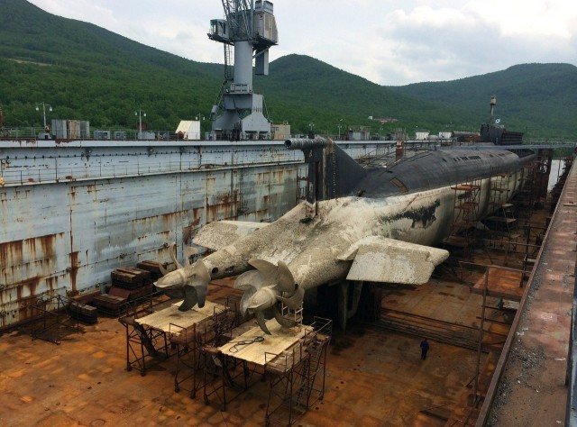 Советский и российский подводный флот на фото