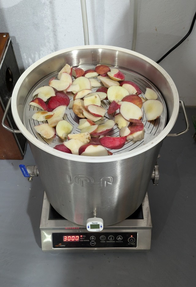 Переработка яблок, сидр.