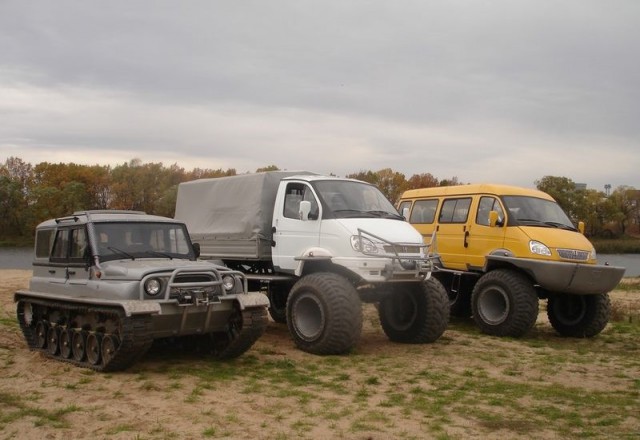 Шестиколесные автомобили