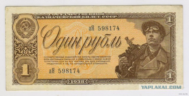 Немного бумажных денег из личной коллекции
