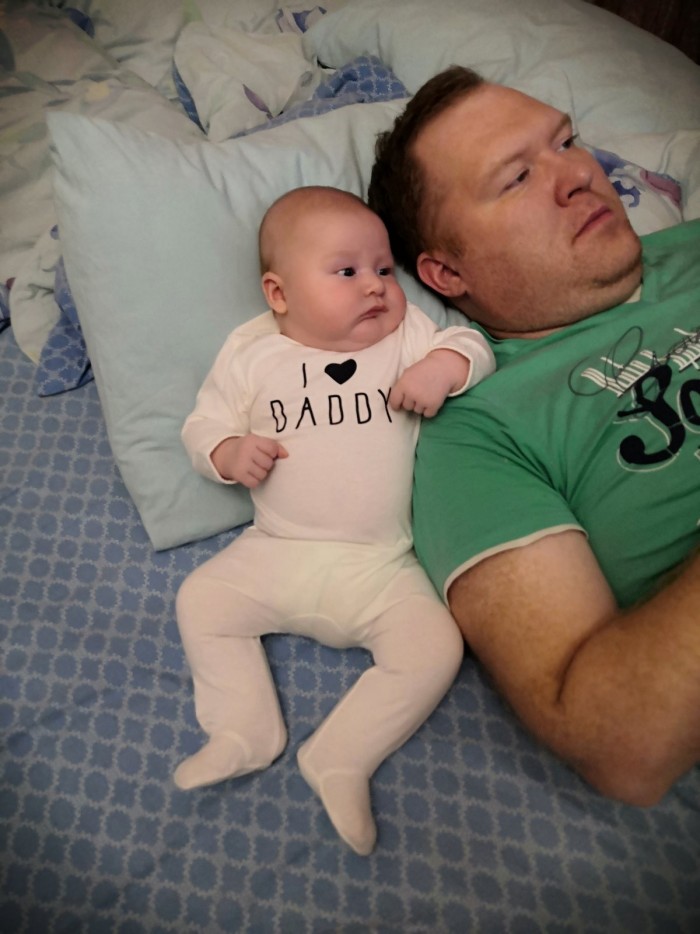 Большие папы и маленькие дети