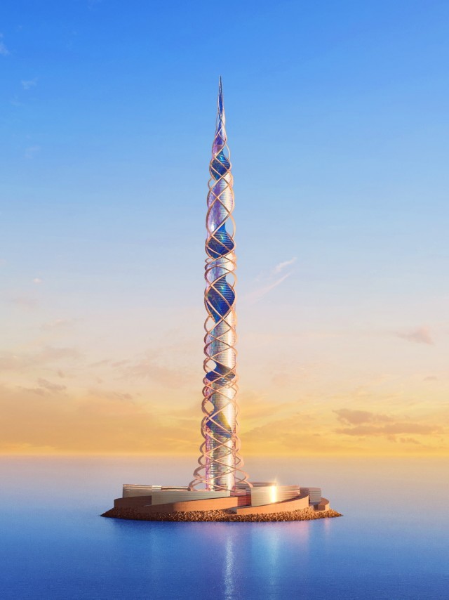 «Газпром» захотел построить в Петербурге небоскрёб «Лахта Центр 2». И показал, как он будет выглядеть