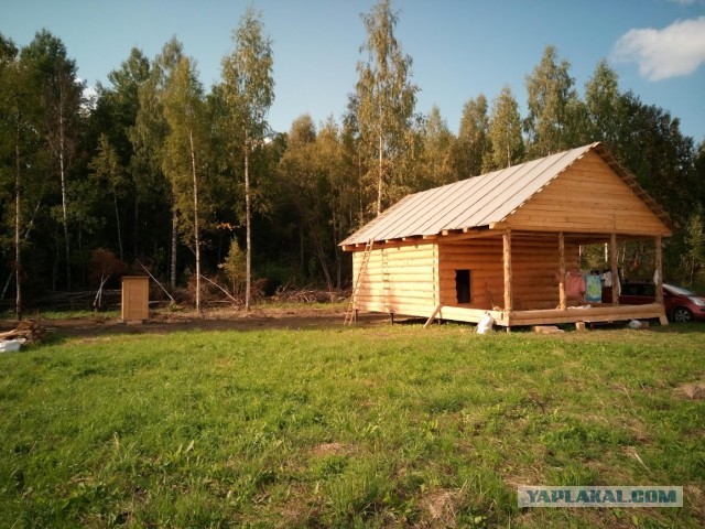 Отделка сруба