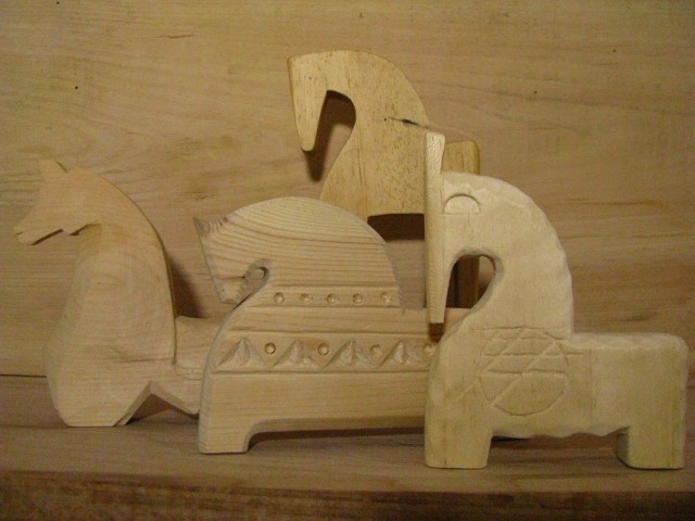 Деревянные игрушки для внучки