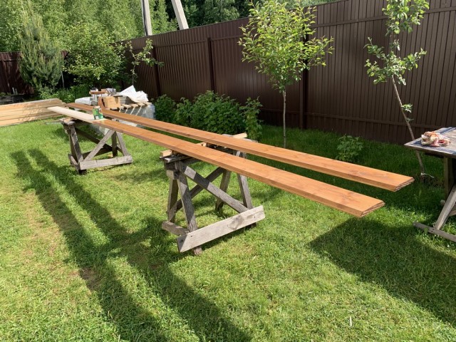 Навес для авто из бруса своими руками