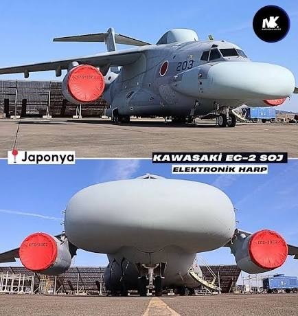 Утконос от Kawasaki. Новый самолёт РЭБ Японии.