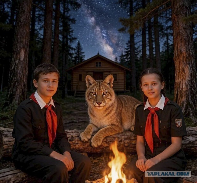 По лагерю бродит рысь