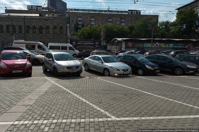 Москва - грязный город