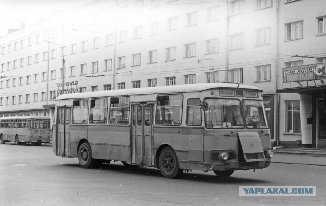Подъем автобуса ЗИЛ 158...