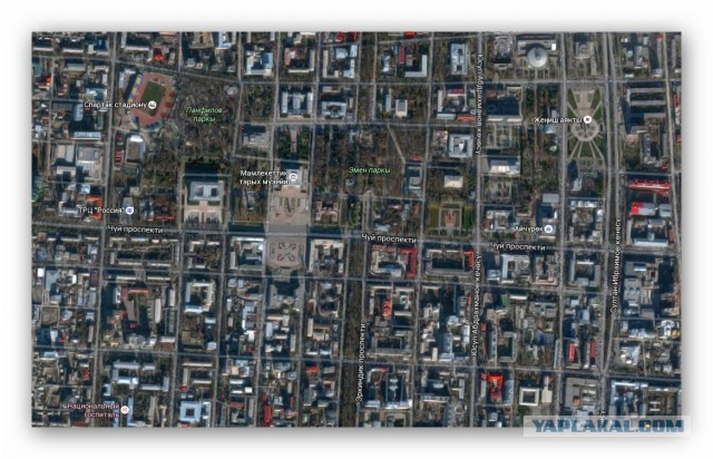 Города со спутника