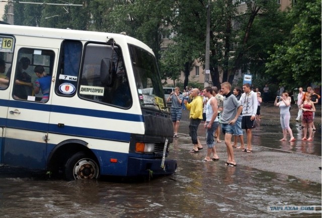 Ливень и потоп в Одессе