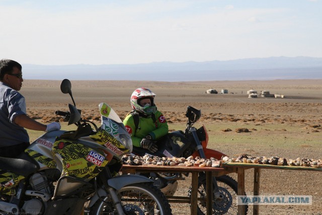 В Монголию на мотоциклах 2006