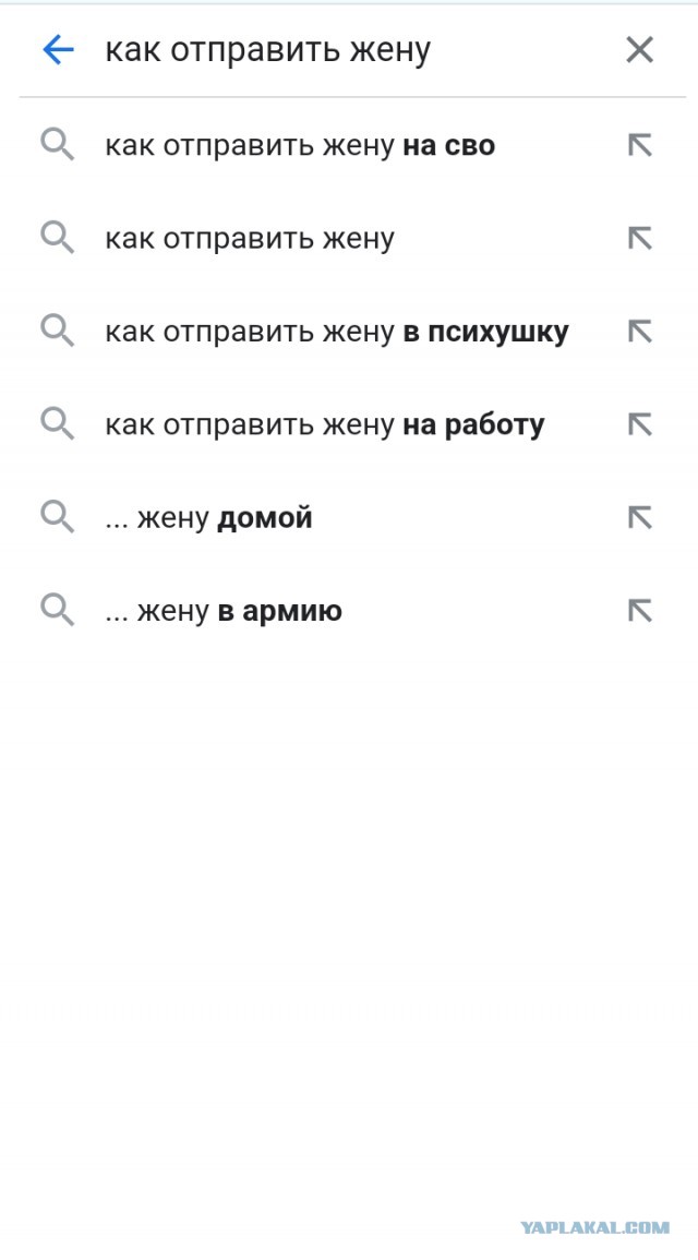 Что ищут простые русские жёны в поисковиках...