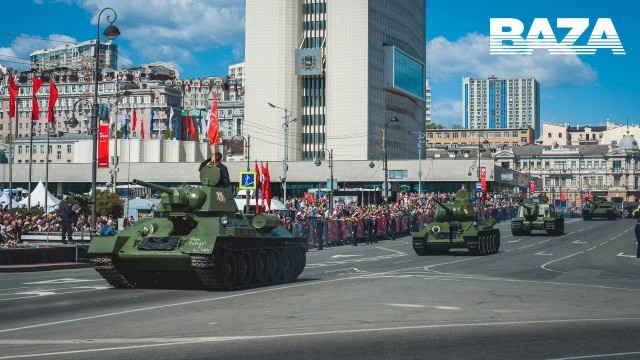 Парад Победы прошел во Владивостоке