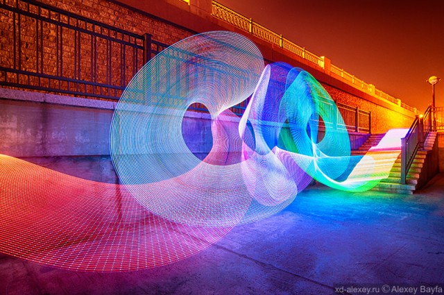 Ночные чудеса в Иркутске