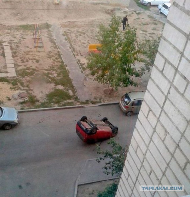 Ребенок у нее в машине