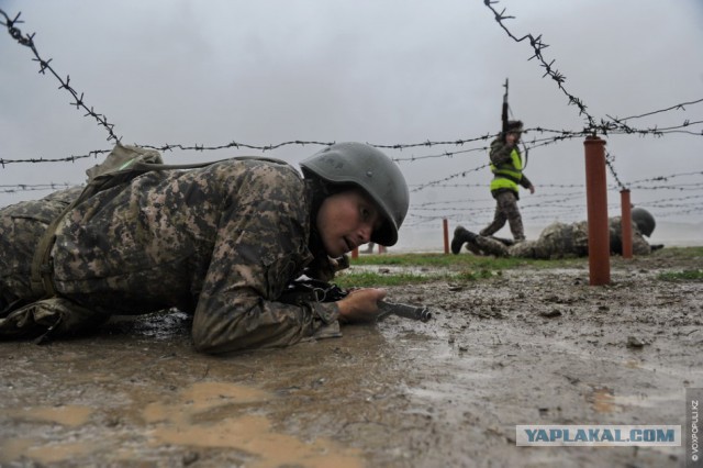 Испытания военных: Сухопутные войска РК