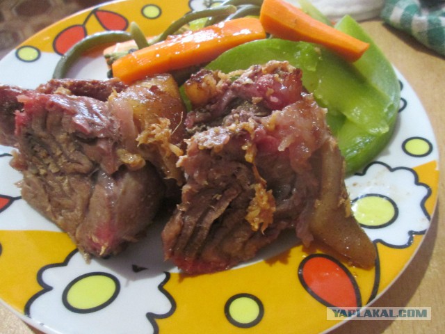 Рулька по-японски