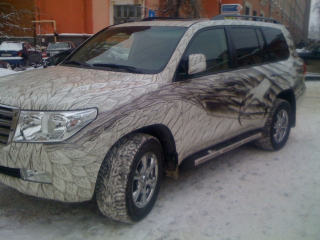 Аэрография автомобиля