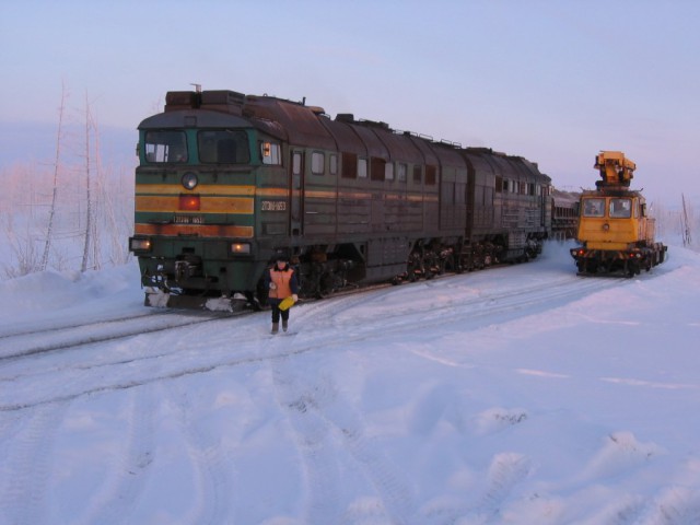 Зимняя железная дорога