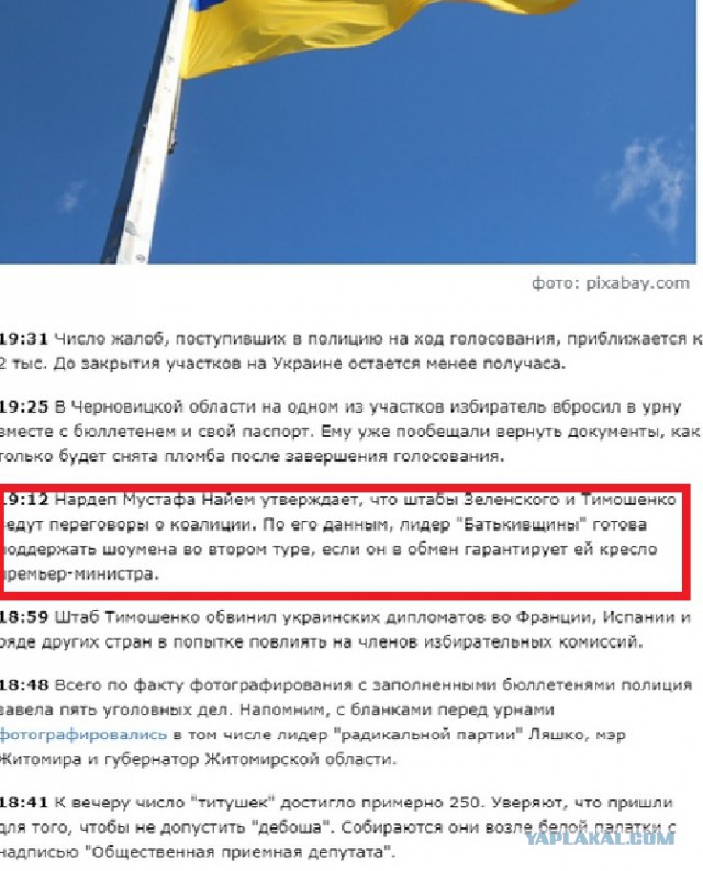 На Украине начались президентские выборы