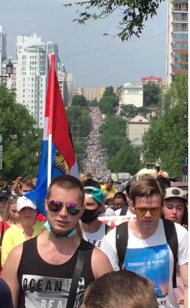 «Москва, уходи!»: За Фургала вышел весь Дальний Восток.