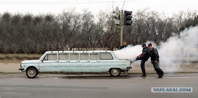 Фотожаба: запорожец и милиция