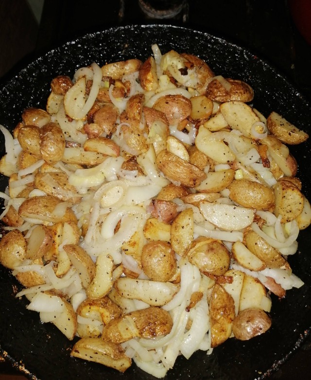 Жареная картошечка
