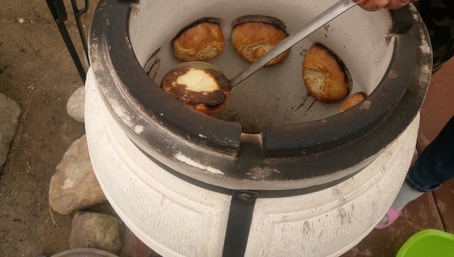 Ферганский плов в разрезе казана