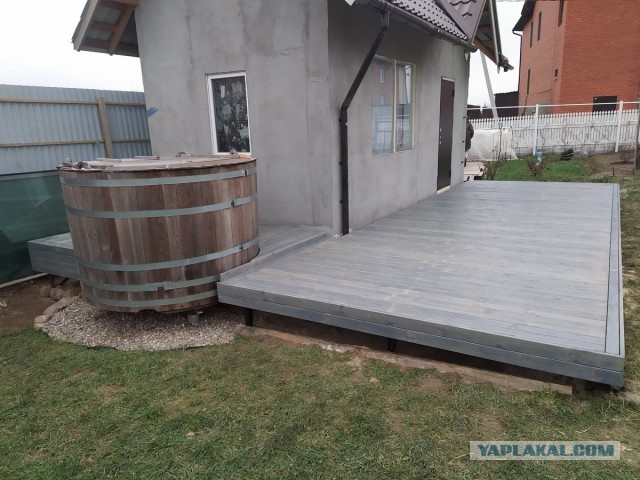 Веранда в курятник своими руками