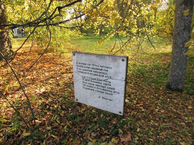 Пушкинские горы. Петровское