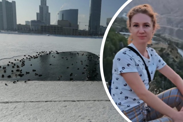 «Бросила рюкзак и поползла к нему». В Екатеринбурге женщина спасла провалившегося под лед ребенка