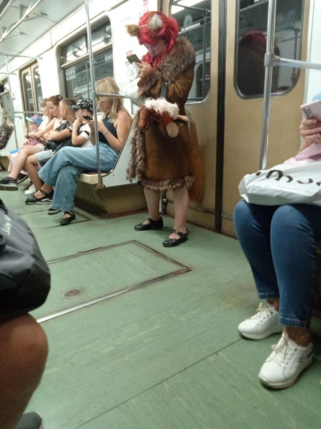 Модники из нашего метро