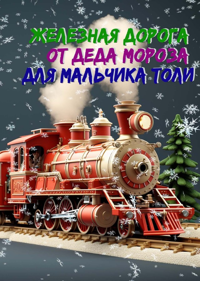 Железная дорога от Деда Мороза для мальчика Толи (сказка)