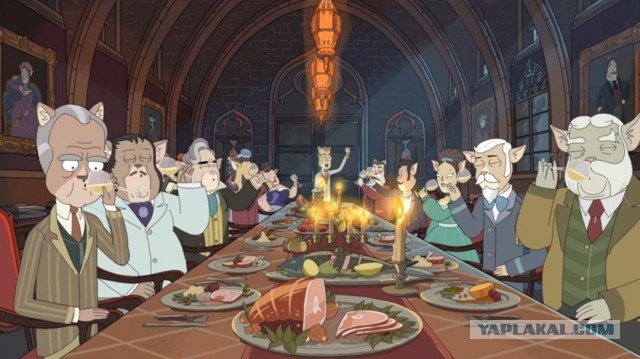 Банкет в Виндзорском замке...